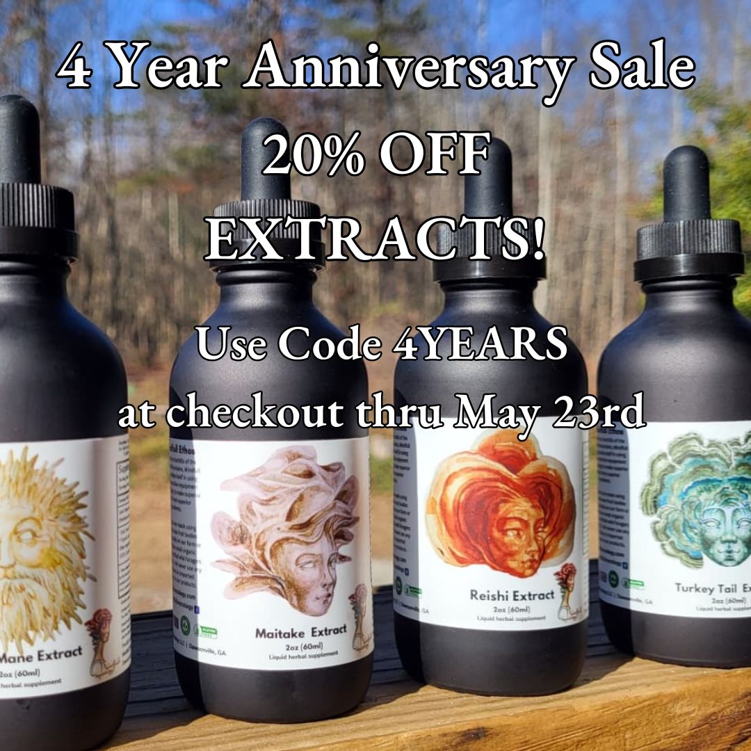 4 Year Anniversary Sale: 20% Off All Extracts | May '26 Newsletter